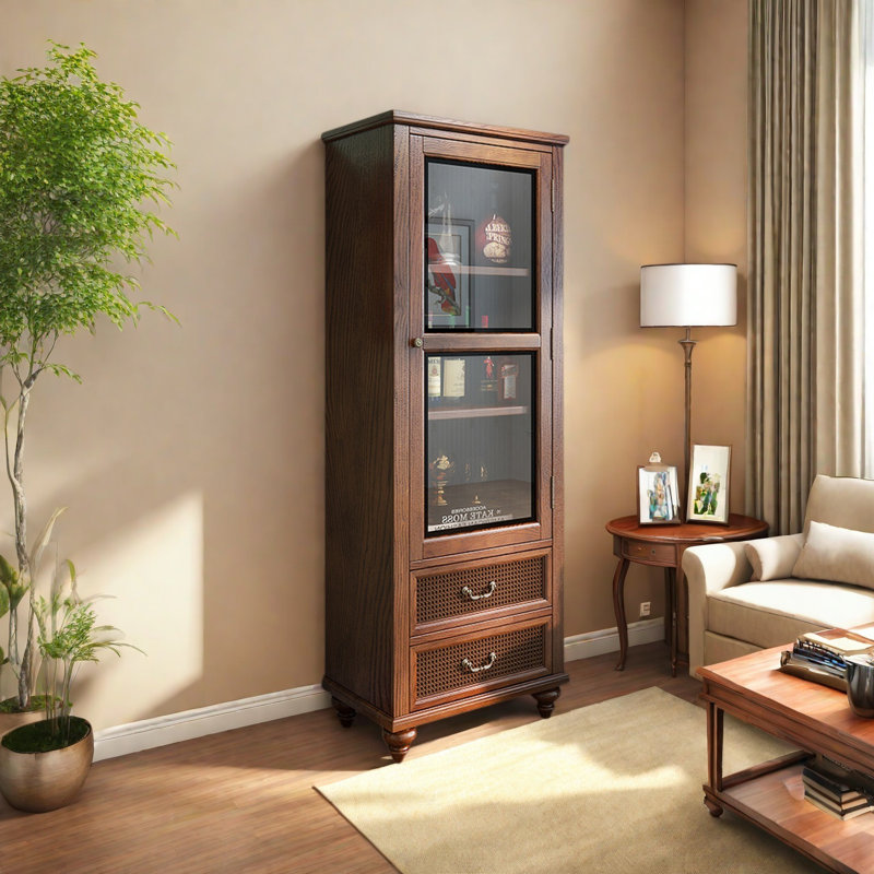 Alberts, Brown, (3 Shelves) 70.87"H x 24.8"W x 15.75"D