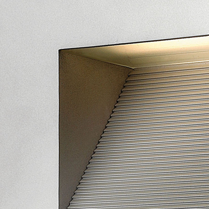 Atlantis 2-Light Outdoor Flush Mount, Bronze, LED