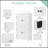Elegant Bathroom Floor Storage Cabinet, Bathroom Storage Unit, Freestanding Cabinet With 4 Doors, Adjustable Shelves, Adaptable Shelves, White-1241412526