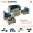 5 Pieces Design-Oriented Rattan Patio Conversation Sets With Fire Pit-295801748