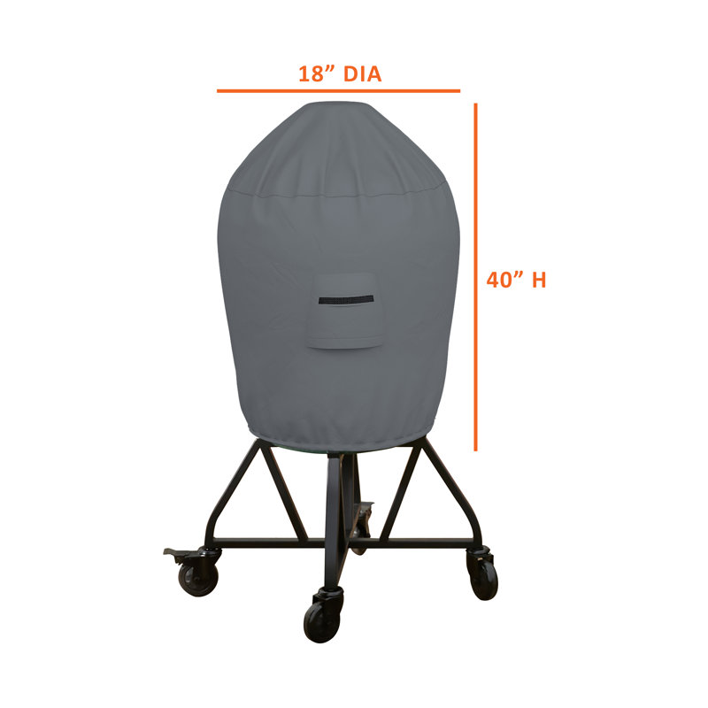 Blue Elephant 45.7cm W Grill Cover, Grey
