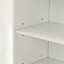 Armoire de rangement à CD réglable, 6 tablettes, détachables en deux, convenant au salon, de haute qualité, avec une étagère de 8 couches de 24,32 po de profondeur, 4 poids net de 32 lb-120632313