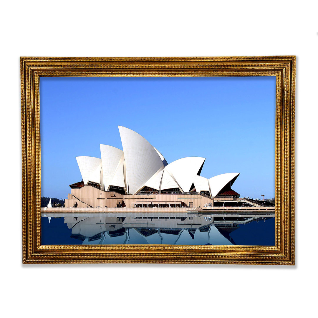 Sydney Opera House Australia - Einzelner Bilderrahmen Kunstdrucke