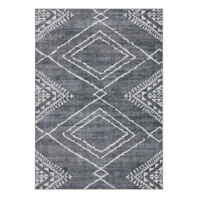 Kentre Jax Moroccan Machine Washable Area Rug
