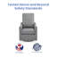 Chaise berçante pivotante Adley-128731826