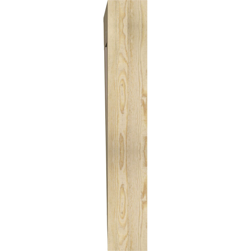 H 6 l x P, Sapin Douglas scié brut, L 6 po x P 32 po x H 38 po