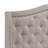 Upholstered Full Wingback Bed