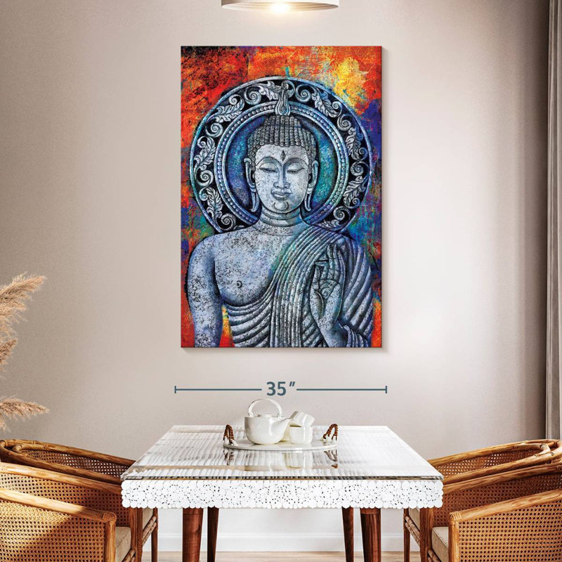 Leisha Buddha Portrait, 51" H x 34" W