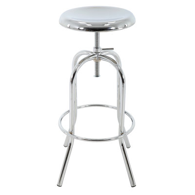 Tabouret de bar rotatif à hauteur ajustable Analayah