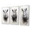 Mighty Stampede Rhinoceros - Ensemble de 3 impressions sur toile Rhinoceros-1994125008-1994125012