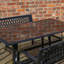 Caullin 4 - Person Patio Dining Set with Rectangular Table
