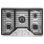 Range 30" Gas Cooktop with 5 Burners