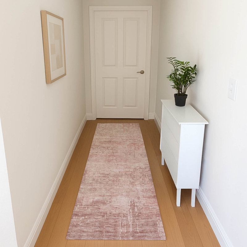 Premium Machine Washable Filiberto AMF1650 Abstract Rug, Runner 2'3" x 7'6"