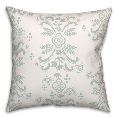 Floral Square Throw Cushion
