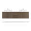 Gilded Double Bath Floating Vanity-314446562-314446560