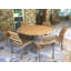 Chaise d'appoint de patio en teck