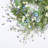 26" Artificial Spring Summer Greenery Foliage Blossoms Cluster Wildflower Floral Wreath For Front Door-1865734039