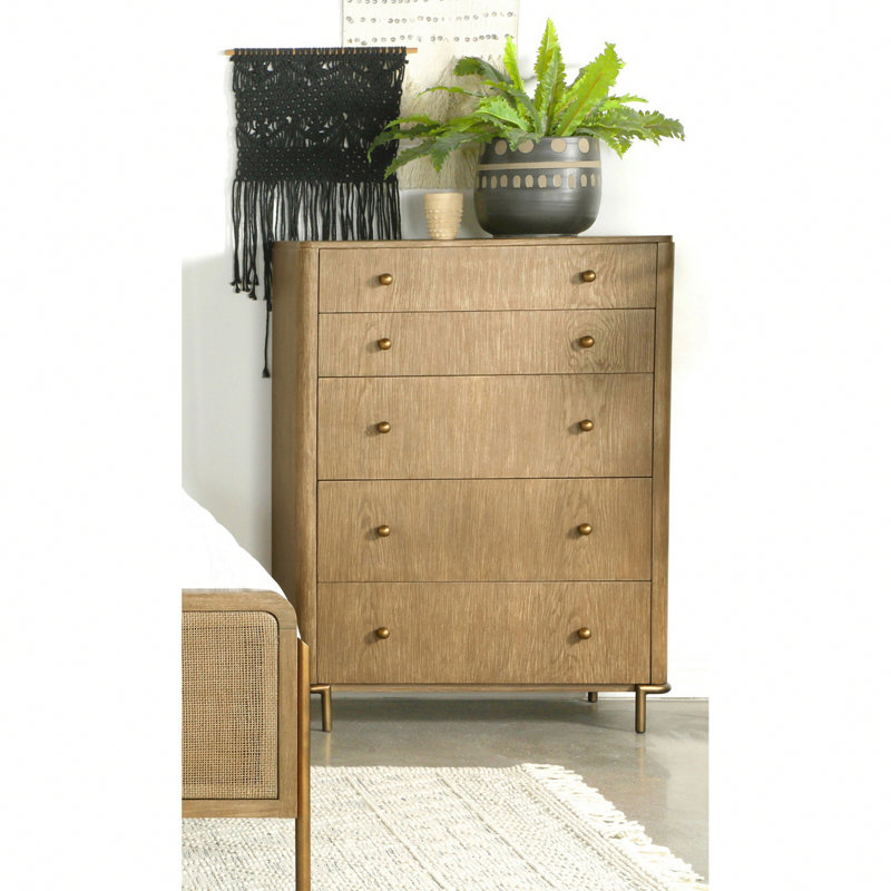 Commode rectangulaire à 5 tiroirs