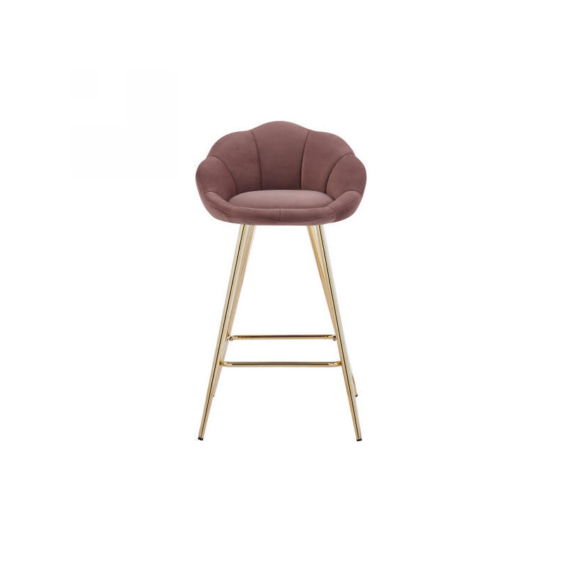 Sparacino 71cm Stool, Pink