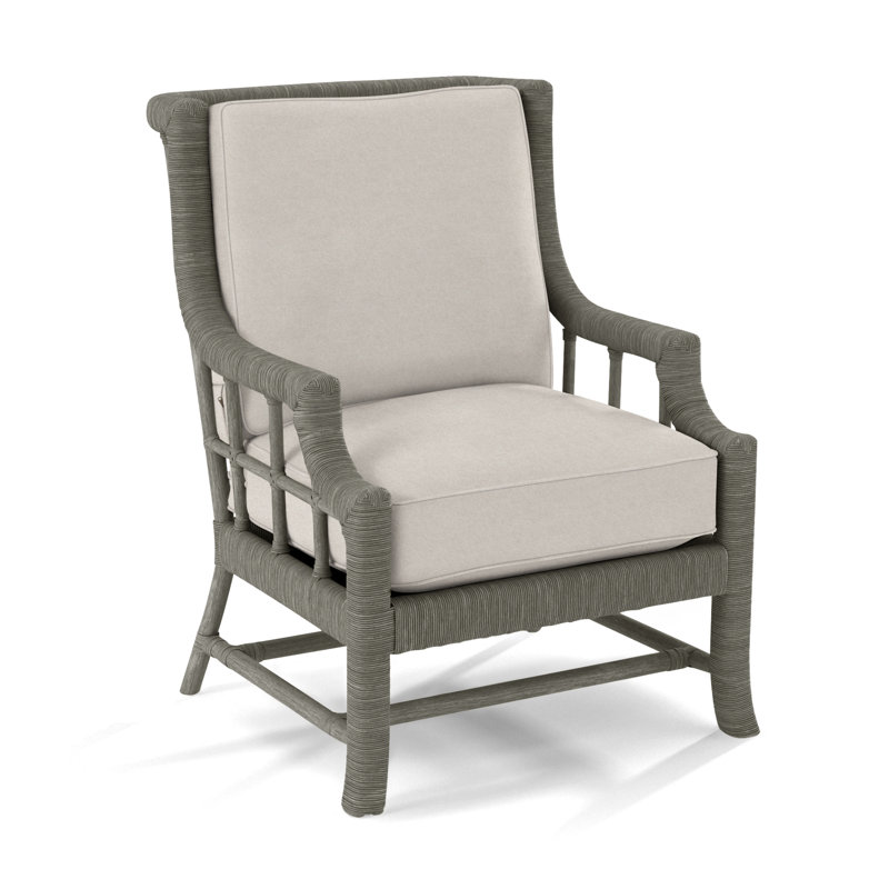 Fauteuil Lafayette, Lin colombe élite, Pierre grise