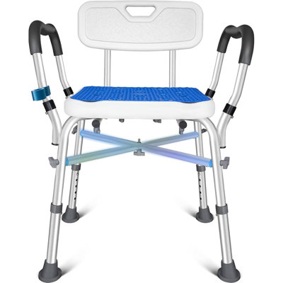 Shower Chair For Inside Shower, 550Lbs Heavy Duty B...