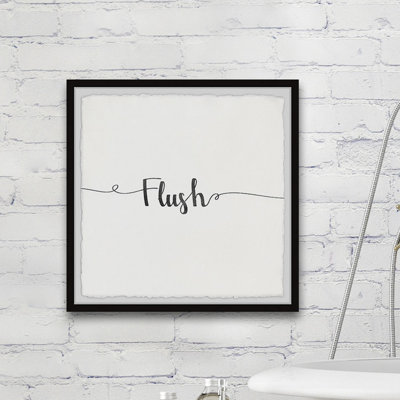 Flush - Single Picture Frame Print