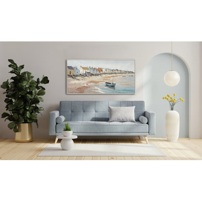 Art mural sur toile Coastal Village