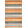 Tapis rayé en coton tissé à la main Chiginagak