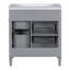 Meuble-lavabo de 30 po avec lavabo supérieur, armoire de rangement avec tiroirs et tiroir basculant-408340085