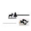 Landin Adjustable Single Curtain Rod-479631449