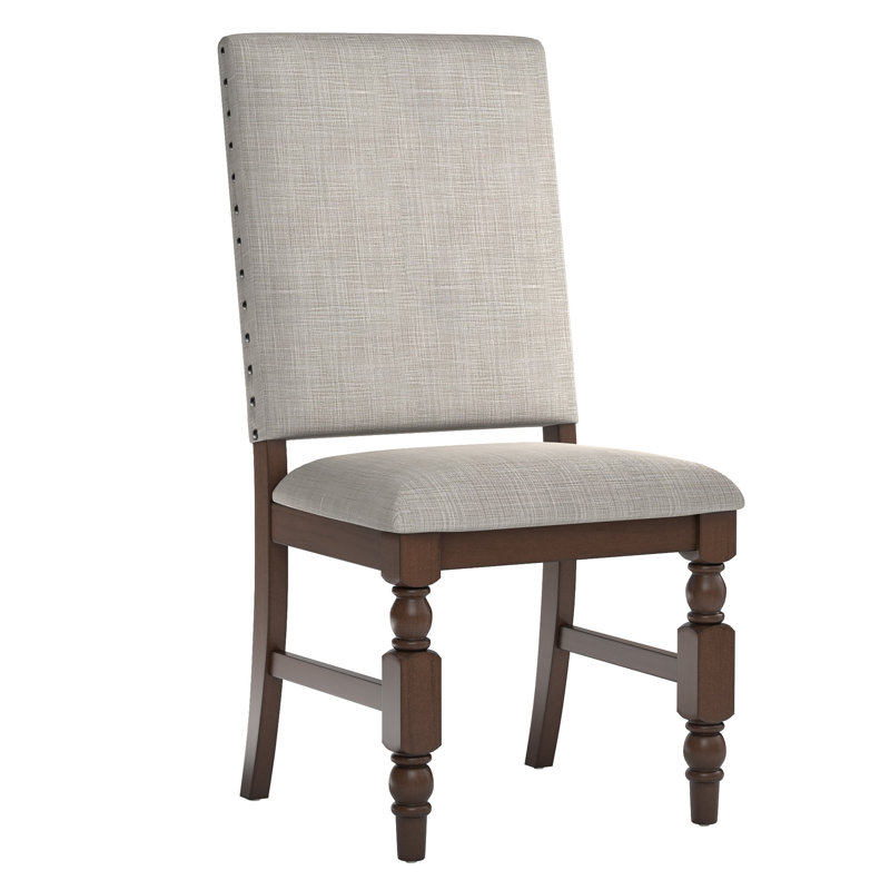 Donnellson 18'' H Upholstered Side Chair, Gray 