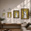 Llama Portrait Modern - Framed Print-2113052953-2113053030