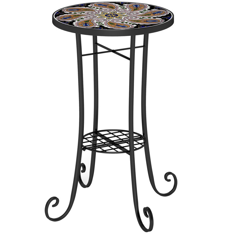 Round 2 - Person 35.5Cm L Outdoor Side Table