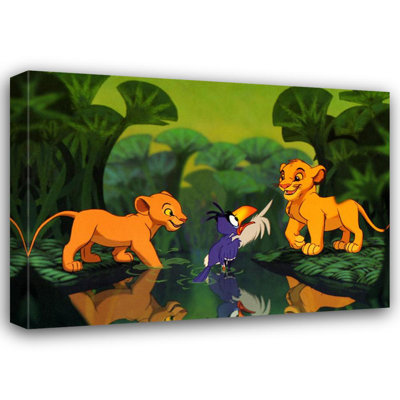 Simba, Zazu et Nala