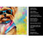 Serviette de cuisine Yorkshire Terrier Hippie Dawg