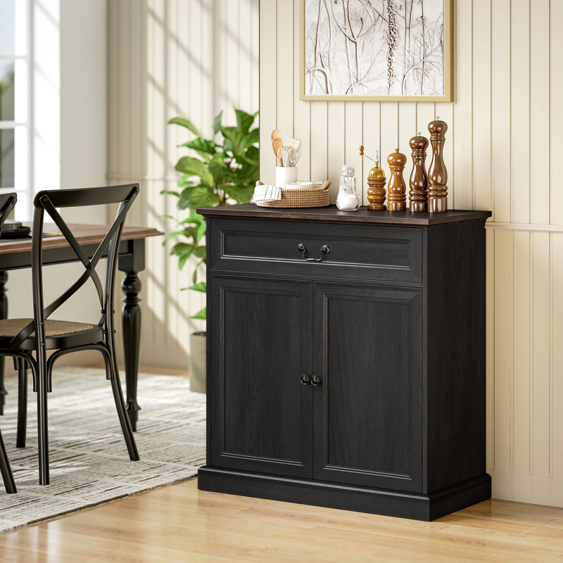 Buffet 32 po Buffet Buffet, Noir