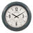 Hamilton 18.40" Outdoor Metal Quartz Clock with Temperature