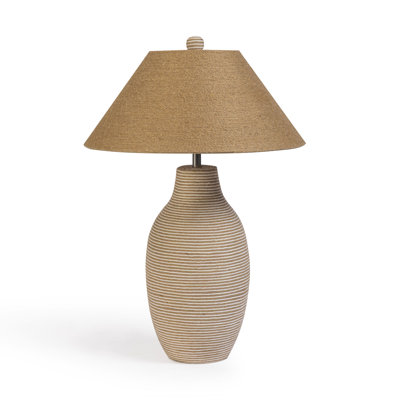 Tanga Natural Jute And Cotton Table Lamp