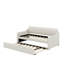 Lit de jour simple tapissier avec couchette et USB-373618309