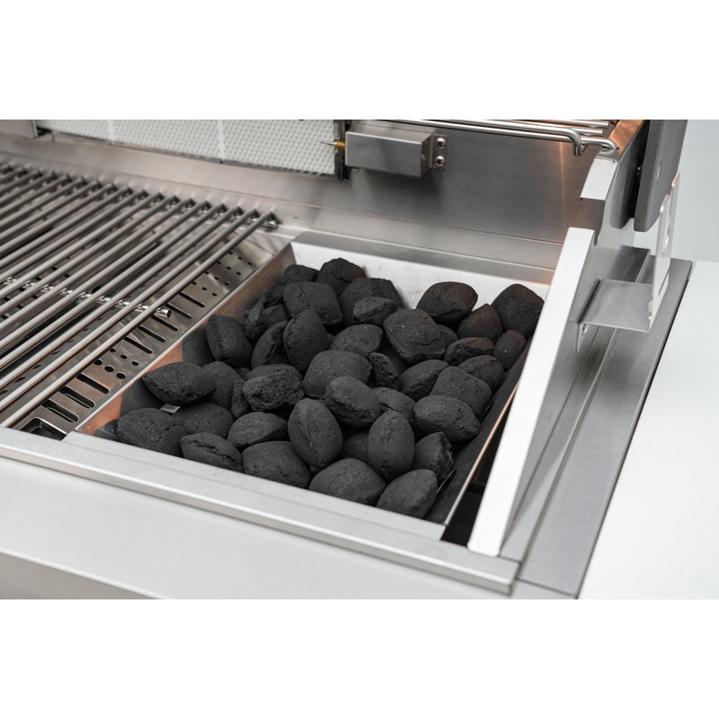 Porte-panier pour fumoir en acier inoxydable Mont Alpi