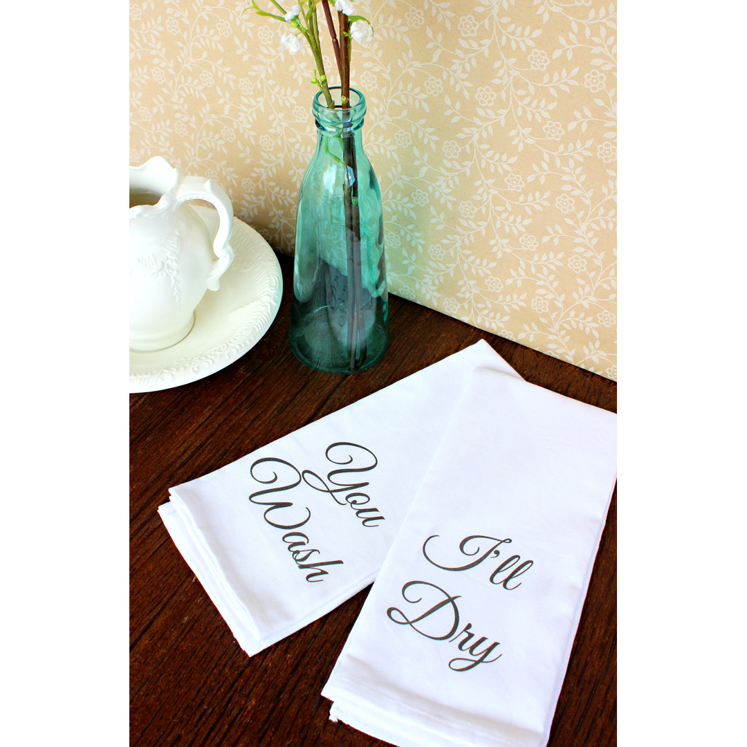 Cotton Jacquard Tea Towel Kitchen Towel Love You A Latte Shop