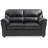 Olney 60in Loveseat, Black