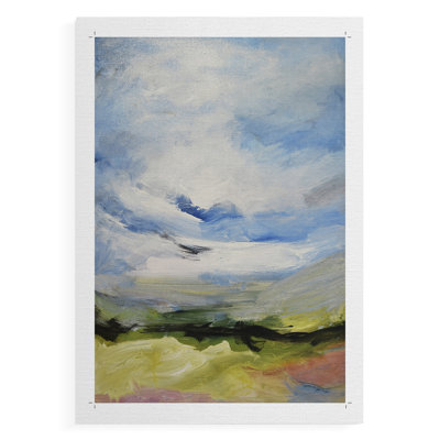 Autour des nuages IV - impression sur toile seulement - non encadrée