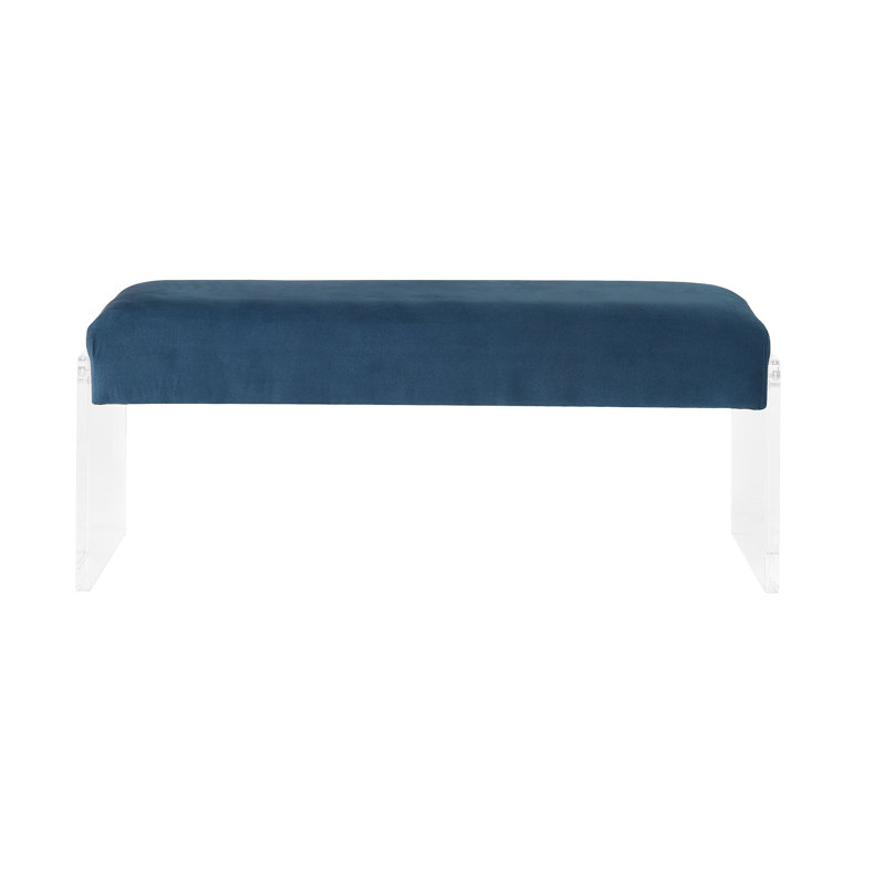 Banc rembourré Summerall, Bleu sarcelle