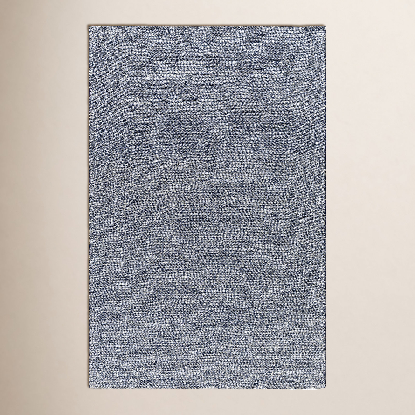 Tariah Wool Blue Rug, Rectangle 6' x 9'