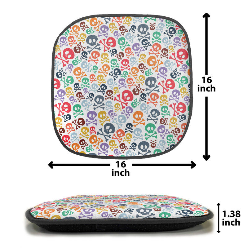Outdoor 1.38'' Dining Chair Seat Cushion