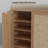Chada Adjustable 30-Pair Rattan Shoe Storage Cabinet-1952427155