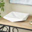 Cole And Grey Marble Square Geometric Tray-1931687936
