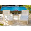 Tribeca Aluminum Sling Ottoman-370303394