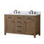 Ajiya 54" Double Bathroom Vanity Set-1740069393-1740069407